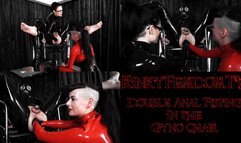 Double Anal Fisting in the Gyno Chair 720p ft Mistress Lady Black Diamond Miss Van Licks Maz Morbid #fisting (German and English)