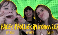 4K Ziva Fey - Ziva Fey - Faces And Follies in Room 203