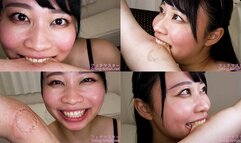 Ayame Tozaki - Biting by Japanese cute girl part1