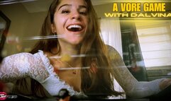 A Vore Game With Giantess Dalvina! - HD MP4 1080p Format