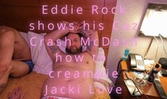 Eddie Rock outfucks his Cuz and creampies Jacki Love