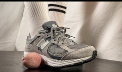 A Shoejob in New Balance 2002 Sneakers - Cockcrush and Shoejob in sneakers and crew socks - multicam edit - HD quality