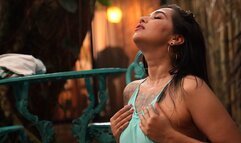 Latina Fucking in Outdoor Yoga Session