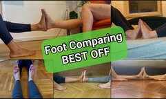 SEXY GIRLS COMPARISON OF FEET BEST OFF - MP4 MOB discounted price