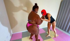 Battle figth bbw x Lilith, Gender Battle: Lilith and Isadora, (cam by Manu)! - FULL HD