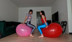 Nastya & Nicki: Unexpected balloons bursts