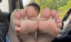 Sweaty Feet Car JOI- POV With Countdown