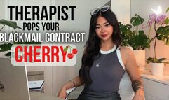 Psychiatrist Pops Your Blackmail Contract Cherry