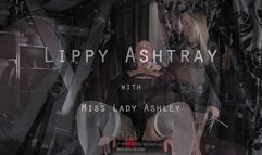 Lippy Ashtray with Miss Lady Ashley