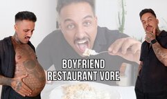 Boyfriend restaurant vore - Lalo Cortez