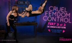 Cruel Femdom Control: Part 3 of 3 CBT, Bondage & Deep Fisting (1080p)