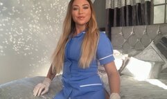 Medical glove JOI with Nurse Natalia