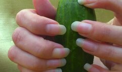 Natural Nails Vs Cucumber (mkv)