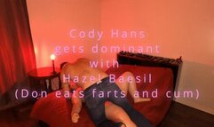 Cody Hans Dominates Hazel Baesil while Don eats some farts from her ass