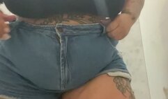 Gorda no Provador da loja ( Turbinada bbw)