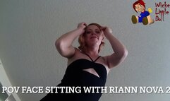 POV Face Sitting with Riann Nova 2