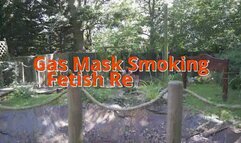 Gas Mask Smoking Fetish Realtime with Princess Diss and male submissive