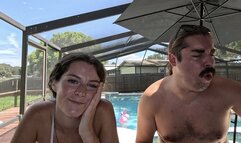 Poolside Coughing with Theo & Nathalia