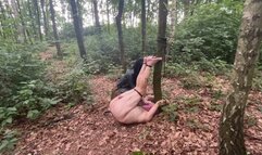 BDSM Playing in the forest