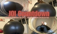 JOI Countdown With Wet Farts In Leather Pants