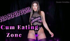 WARNING! Cum Eating Zone