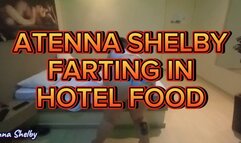 FARTING ON THINGS AT THE ATENNA SHELBY HOTEL WITH ROTTEN AND WET FARTS C4SFart24