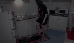 High Heels Shoes Walking On Tv-s (wmv)