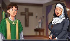 SUMMERTIME SAGA -THE NUN'S SHAKEDOWN (mia's Route)- PART 156