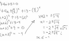 Complex Numbers Pt2: Solving Basic Equations & Quadratics