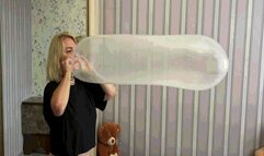 Jeanette and the condom XXL SD