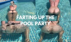 Farting Up the Pool Party