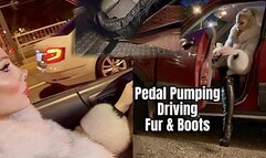 Fur Boots Giaro Revving SeeMeWalking Pump Pedal