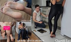 Queen Lytta Blond - Cuckold POV EP 11 - Sexy Cheating Hotwife Lytta blowjobs and fuck with the Plumber - FOOT POV - FOOT DOMINATION - FLIP FLOPS - KISS - CUCKOLD - CUCKOLD POV - FEMDOM - FOOT FETISH - BLOWJOB - SEX - CEI (720p)