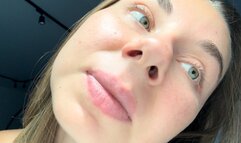 Flared nostrils (custom video)