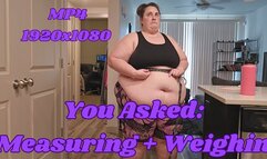 SSBBW Rachet Rachel Weighs In and Takes Measurements MP4 1920x1080