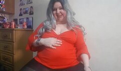 Gurgle Goddess’s First Ever JOI - Getting You Off Over Your Own Stuffed Gut