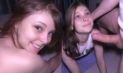 TOO CUTE TO FUCK - 18 yo Cutie Gets Her Hole Stretched By A Huge Cock