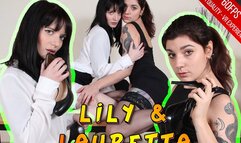 Lauretta and Lily strip for you in VR - VR 5K 60