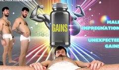 Male impregnation unexpected gains