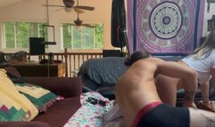 StepSister Paige Face Farts Sloppy DeepThroat and Fuck with cum shot!!!