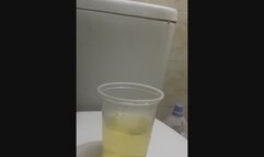 Pee in cup Compilations