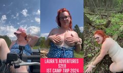 BBW Milf BTS Porn Vlog First Camping Trip