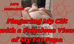 SSBBW Rachel Fingers Her Clit Under Her Delicious Fupa MP4 1920x1080