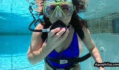 Aquaphilias- Gia Love- She gets her first SCUBA lesson