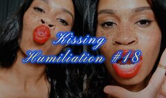 Kissing Humiliation #18- Ebony Femdom Goddess Rosie Reed Tease And Denial Lipstick Fetish Chastity Slaves- 1080p HD