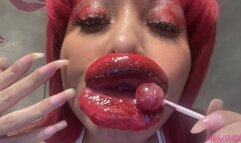 RubyDollLipz's XXXL Lips+Cherry Mini Pop