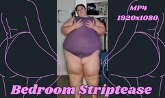 SSBBW Rachel Strips in Her Bedroom for You MP4 1920x1080