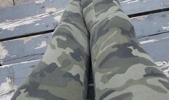 Osing my camo leggings