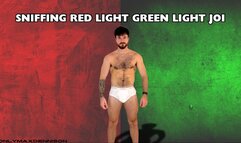 Sniffing red light green light joi