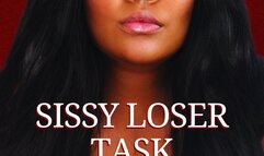 Sissy Loser Task - Bella Trixxx's Sissy Humiliation Audio Erotica